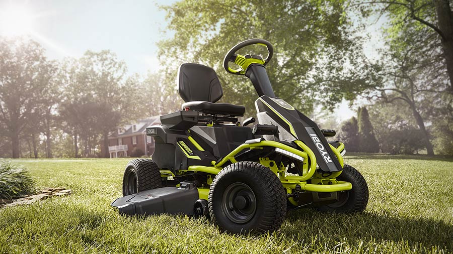 Tondeuse autoportée rider Ryobi RM480E Tondeuse autoportée rider Ryobi RM480E